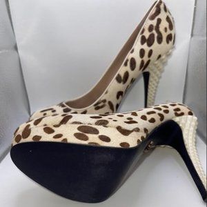 Rachel Roy Fur Studded Heel Size 10